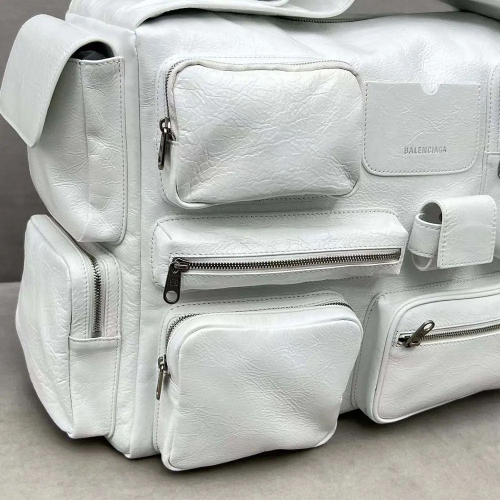 Balenciaga Women Superbusy Large Sling Bag in White - image 6