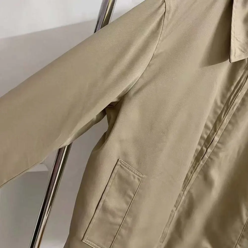 Burberry Men Gabardine Harrington Jacket - image 5