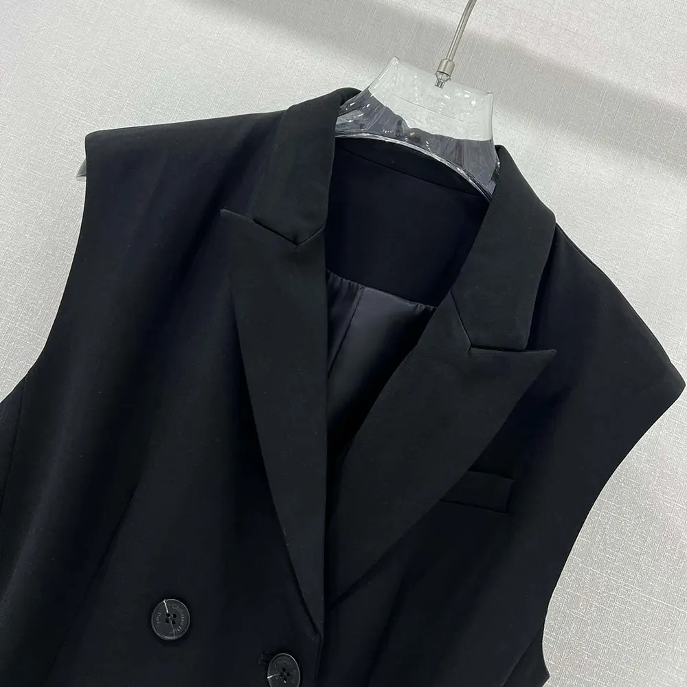 Dior Women Mid-Length Blazer Dress Black Virgin Wool and Cotton Bouclé - image 6