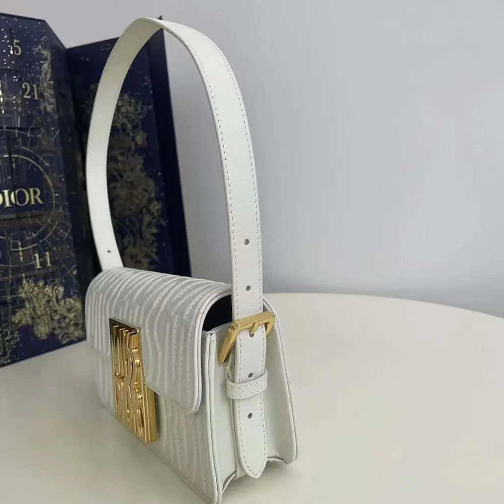 Dior Women Miss Dior Flap Bag Latte Quilted Miss Dior Allover Calfskin - image 4