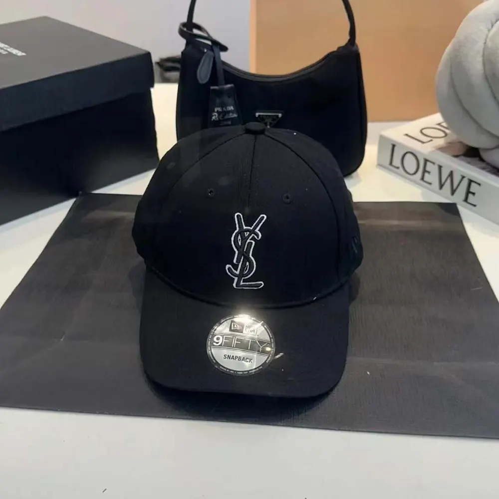 Back shot showing adjustable strap of Saint Laurent YSL Unisex Cap