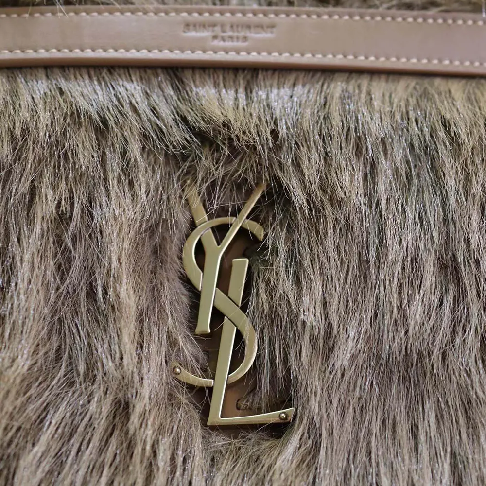 Saint Laurent YSL Women Niki Large Bag in Shearling - image 6