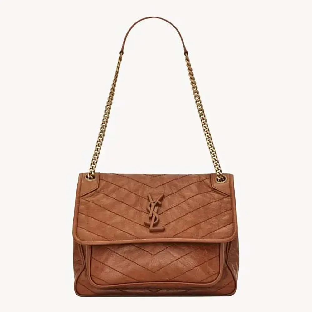 Saint Laurent YSL Women Niki Medium in Vintage Leather