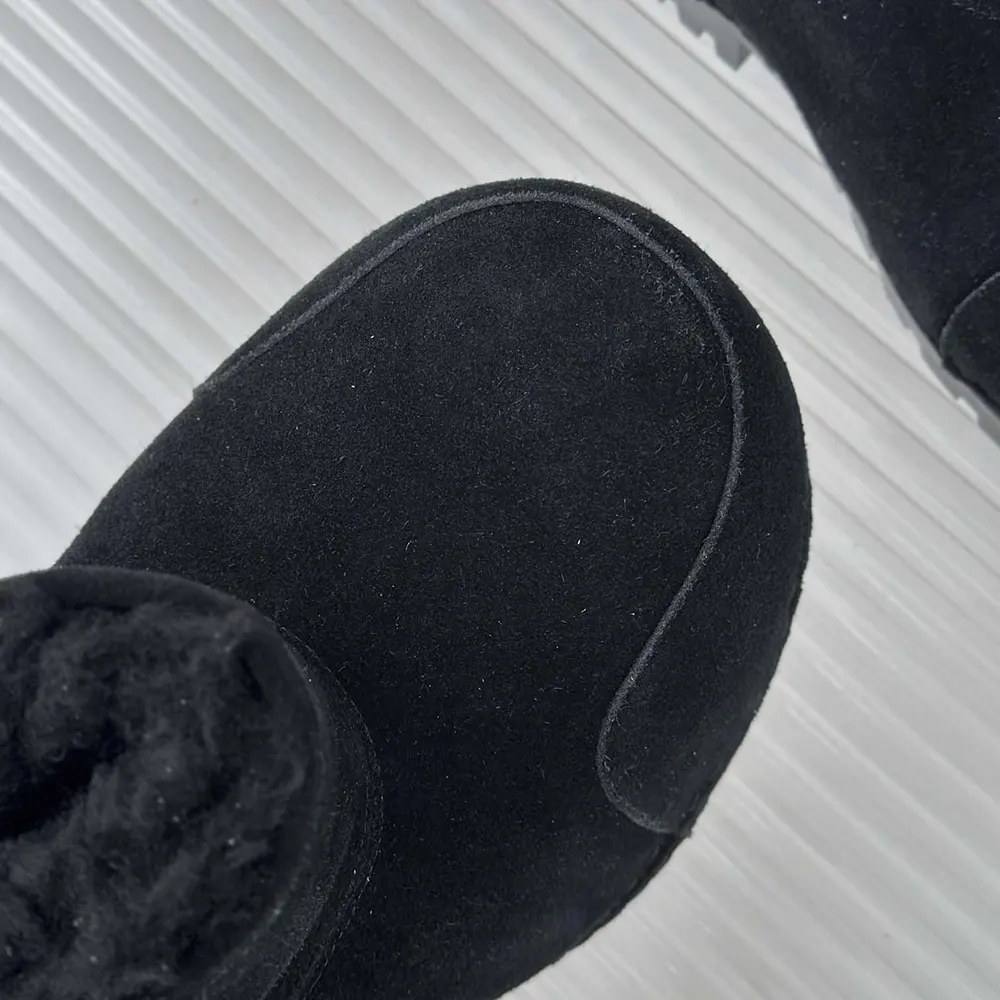 Balenciaga Unisex Alaska Fur Bootie in Black Split Calfskin and Synthetic Material - image 10