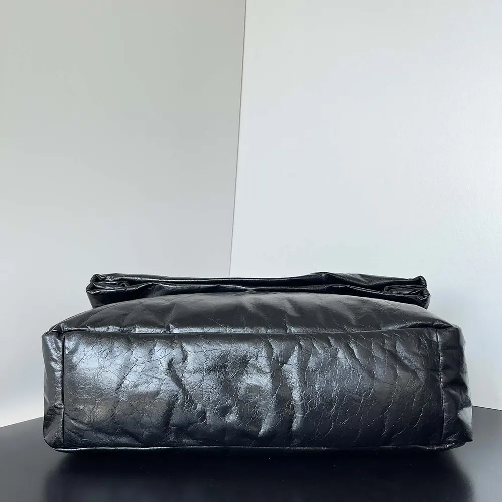 Balenciaga Women Monaco Large Chain Bag-Black - image 4
