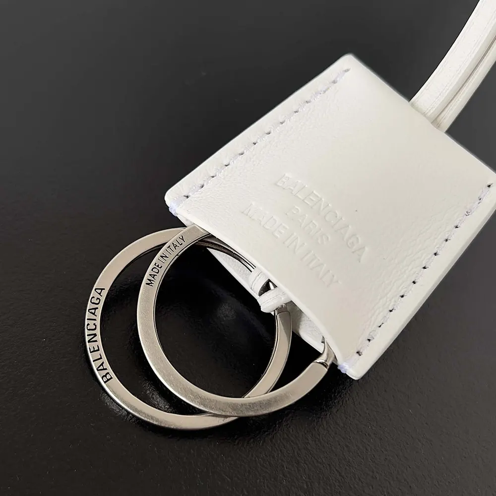 Balenciaga Women Rodeo Large Handbag in White Smooth Calfskin-Silver - image 10