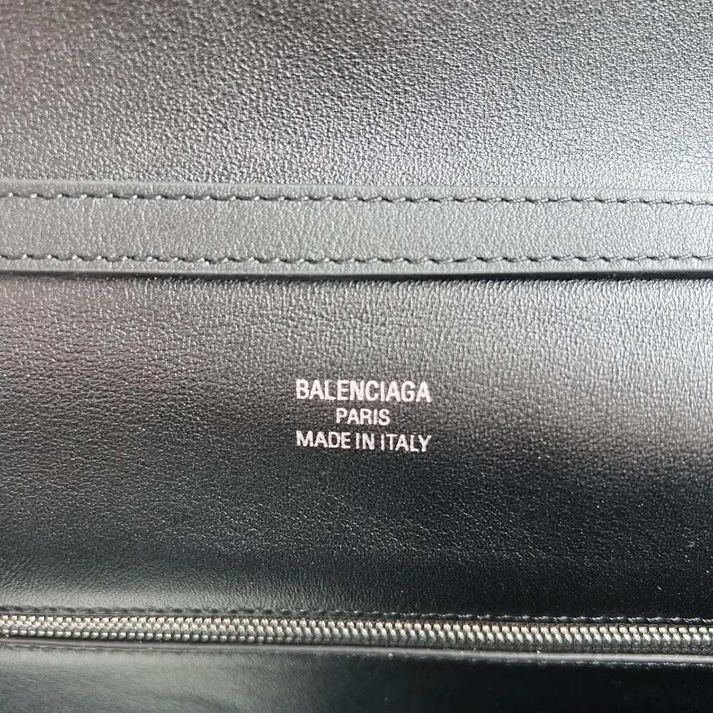 Balenciaga Women Rodeo Medium Handbag in Black Smooth Calfskin-Silver - image 9