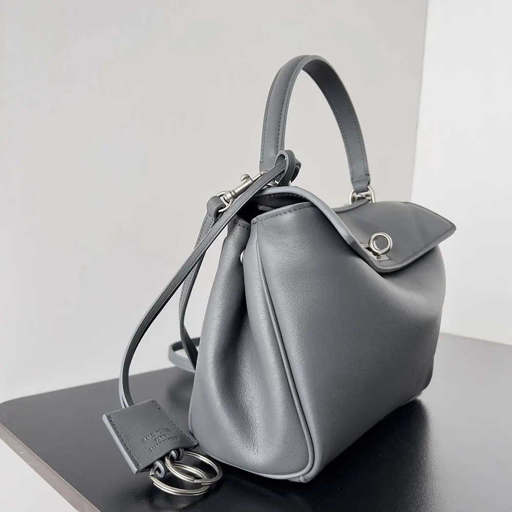 Balenciaga Women Rodeo Mini Handbag in Grey - image 4