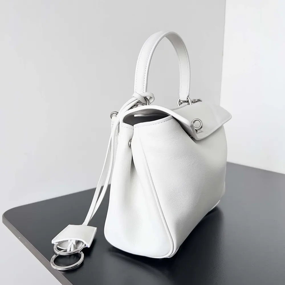 Balenciaga Women Rodeo Mini Handbag in White - image 4