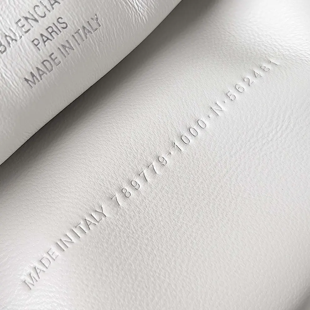 Balenciaga Women Rodeo Small Handbag in White Smooth Calfskin-Silver - image 6