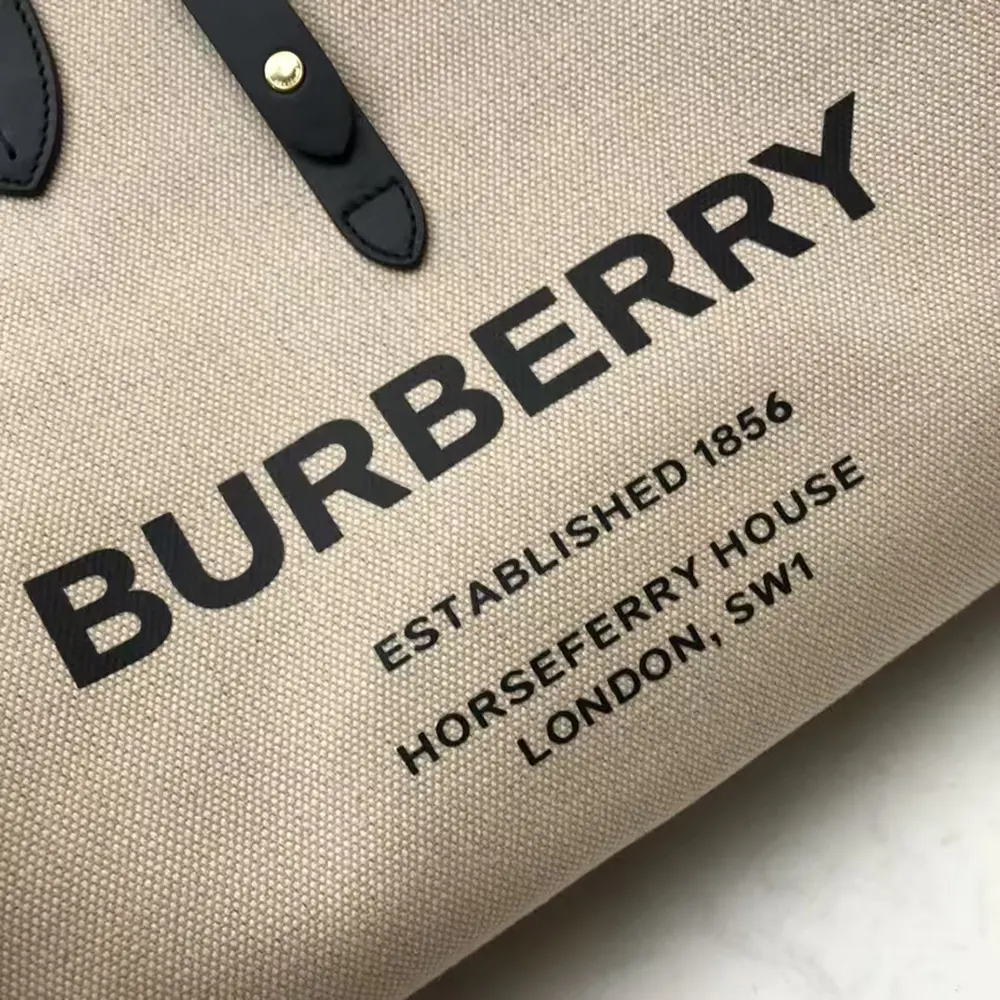 Burberry Women The Medium Soft Cotton Canvas Belt Bag-Beige - image 9