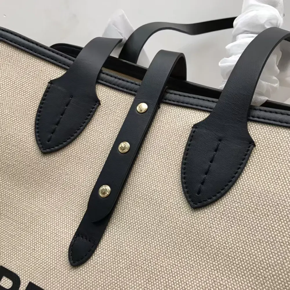 Burberry Women The Medium Soft Cotton Canvas Belt Bag-Beige - image 7