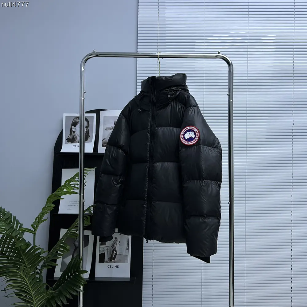 Canada Goose Women Cypress Puffer with Recycled Feather-Light-Ripstop-Black - image 4