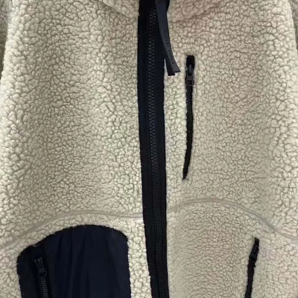 Canada Goose Women Beige Simcoe Fleece Jacket - image 6