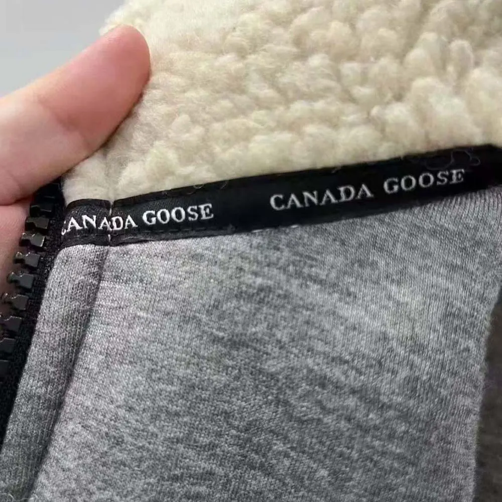 Canada Goose Women Beige Simcoe Fleece Jacket - image 9