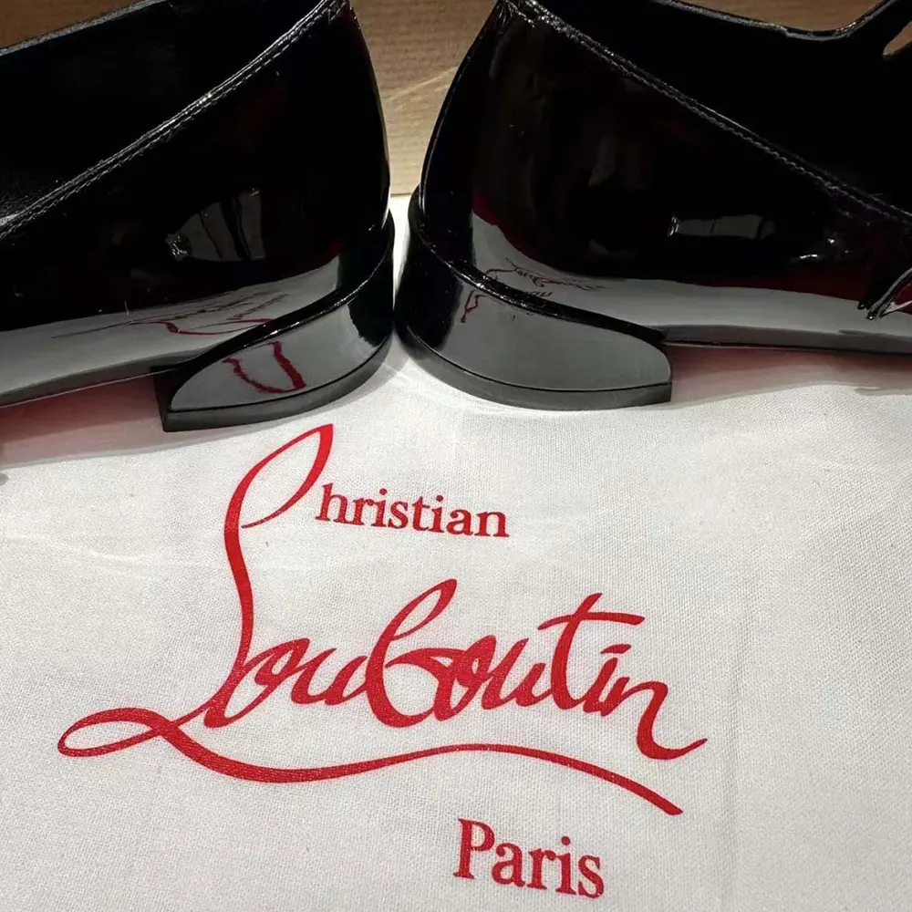 Christian Louboutin Women Sweet Jane Ballerinas Patent Calf Leather-Black - image 8