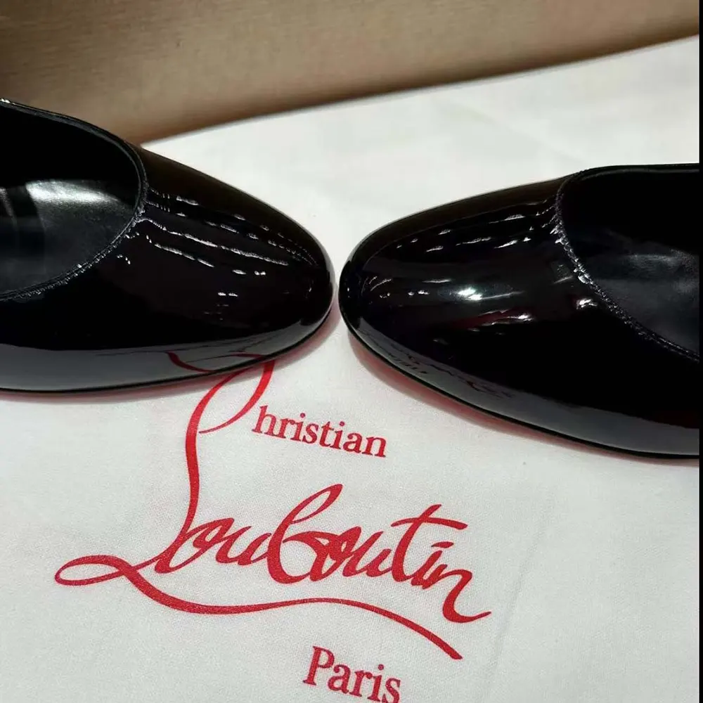 Christian Louboutin Women Sweet Jane Ballerinas Patent Calf Leather-Black - image 7