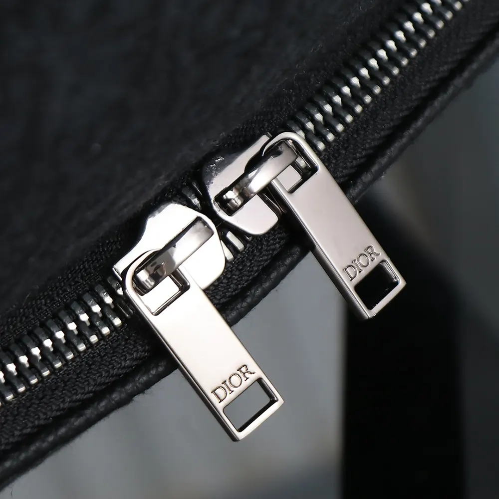Dior Men Dior 8 Backpack with Flap Black Dior Oblique Jacquard - image 8