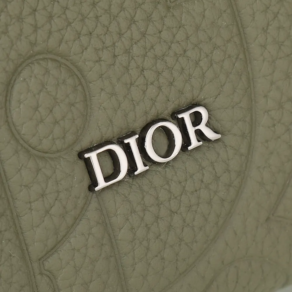 Dior Men Rider 2.0 Zipped Messenger Bag Khaki Dior Gravity Leather and Khaki Grained Calfskin - image 10