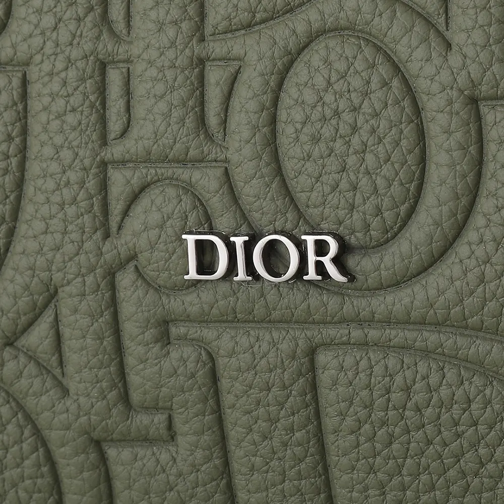 Dior Men Weekender 40 Khaki Dior Gravity Leather and Khaki Grained Calfskin - image 10