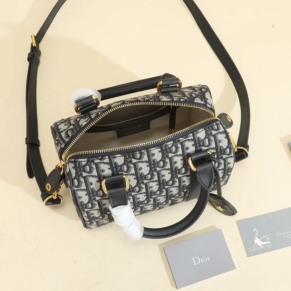 Dior Unisex Dior Groove 20 Bag Blue Dior Oblique Jacquard - image 5