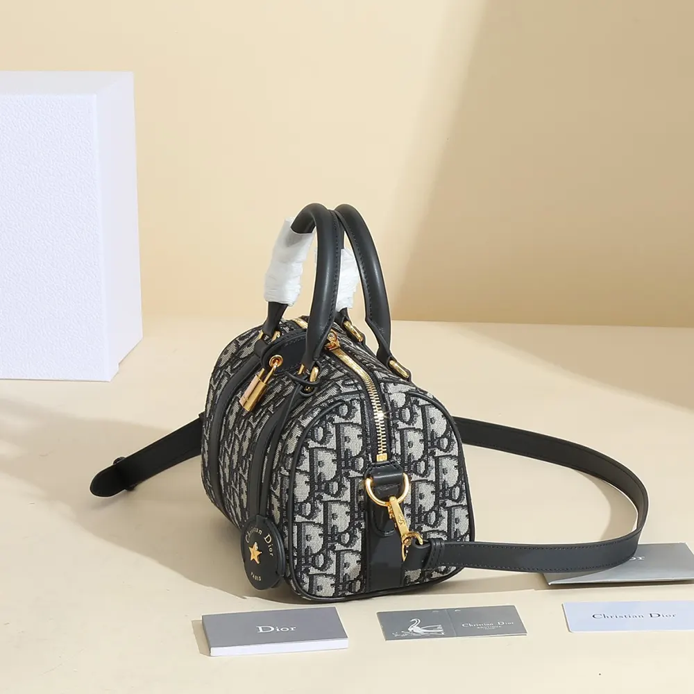Dior Unisex Dior Groove 20 Bag Blue Dior Oblique Jacquard - image 4