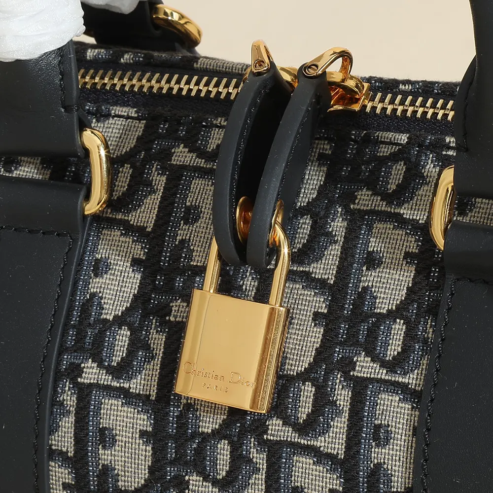Dior Unisex Dior Groove 20 Bag Blue Dior Oblique Jacquard - image 6