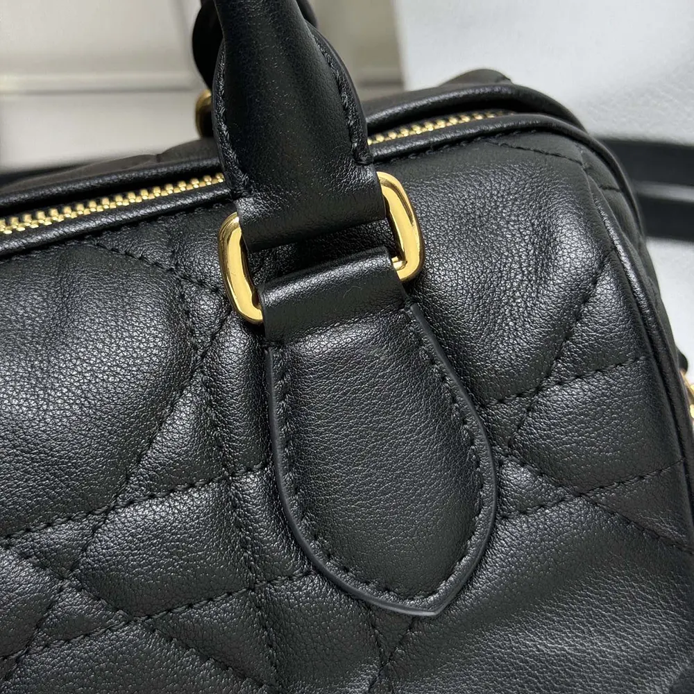 Dior Women Dior Groove 20 Bag Black Macrocannage Calfskin - image 8