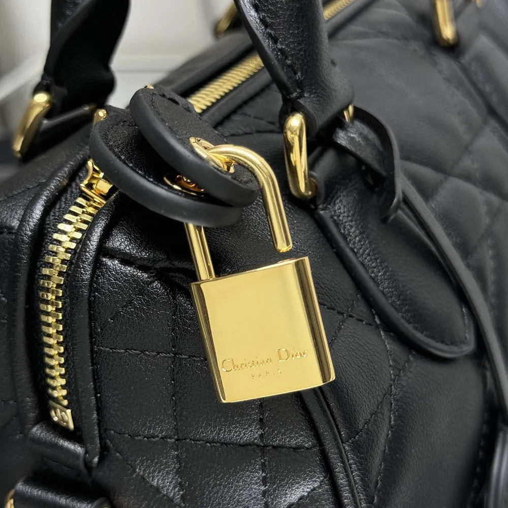 Dior Women Dior Groove 20 Bag Black Macrocannage Calfskin - image 7
