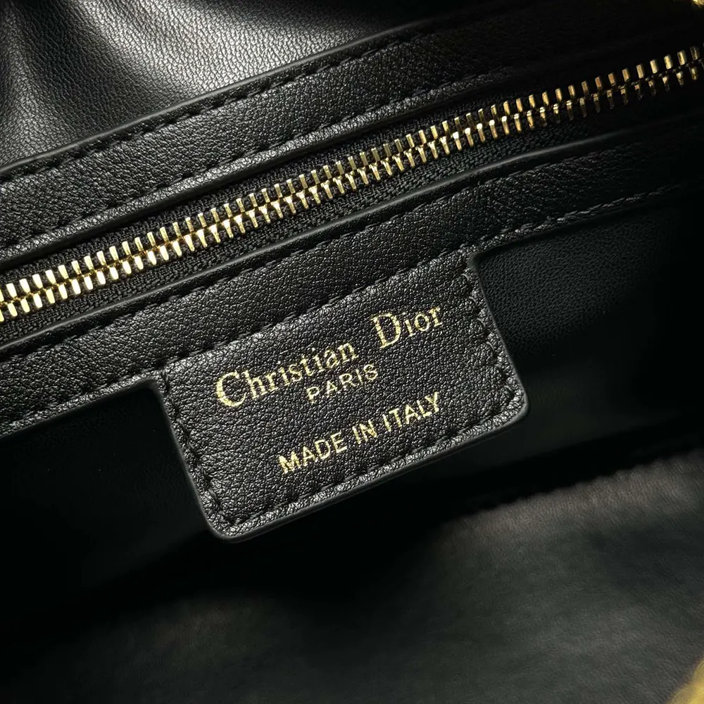 Dior Women Dior Groove 20 Bag Black Macrocannage Calfskin - image 10