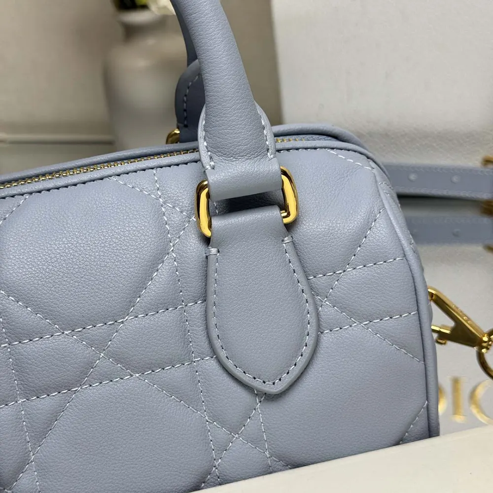 Dior Women Dior Groove 20 Bag Pale Blue Macrocannage Calfskin - image 6