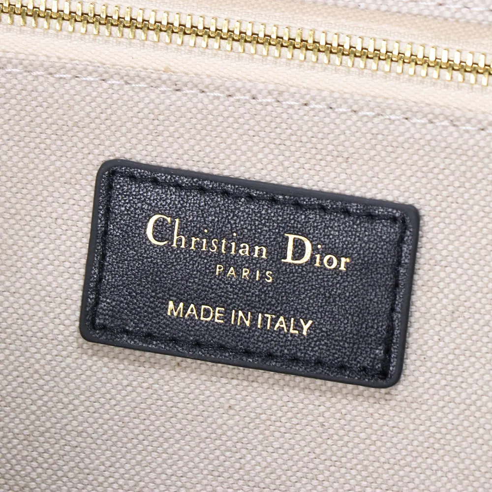Dior Women Medium Dior Book Tote White and Navy Blue Toile de Jouy Sauvage Embroidery - image 10