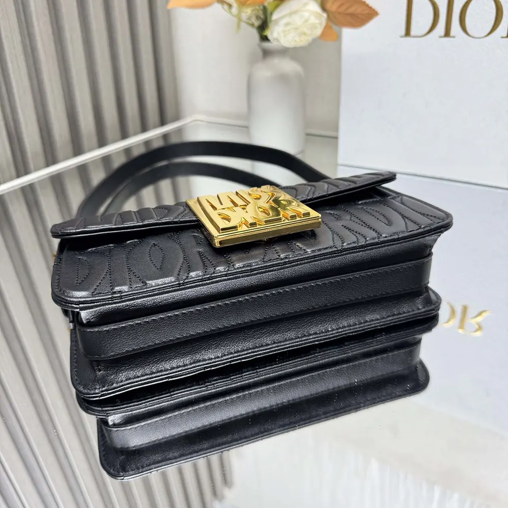 Dior Women Miss Dior Flap Bag Black Quilted Miss Dior Allover Calfskin - image 5