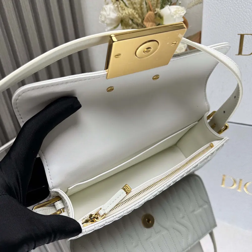 Dior Women Miss Dior Flap Bag Latte Quilted Miss Dior Allover Calfskin - image 7
