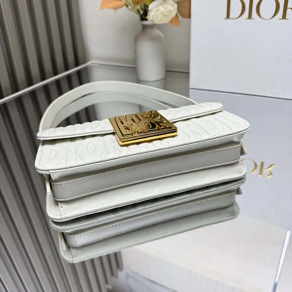 Dior Women Miss Dior Flap Bag Latte Quilted Miss Dior Allover Calfskin - image 5