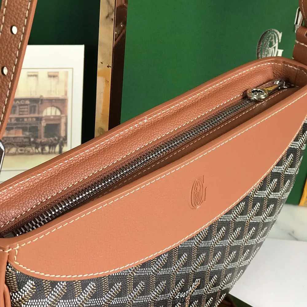 Goyard Unisex Hirondelle Bag-Tan - image 6