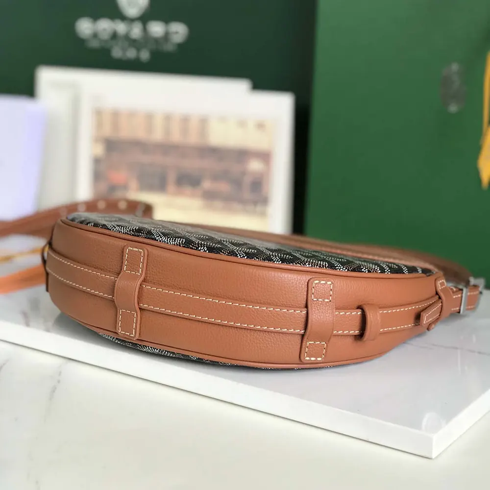 Goyard Unisex Hirondelle Bag-Tan - image 4