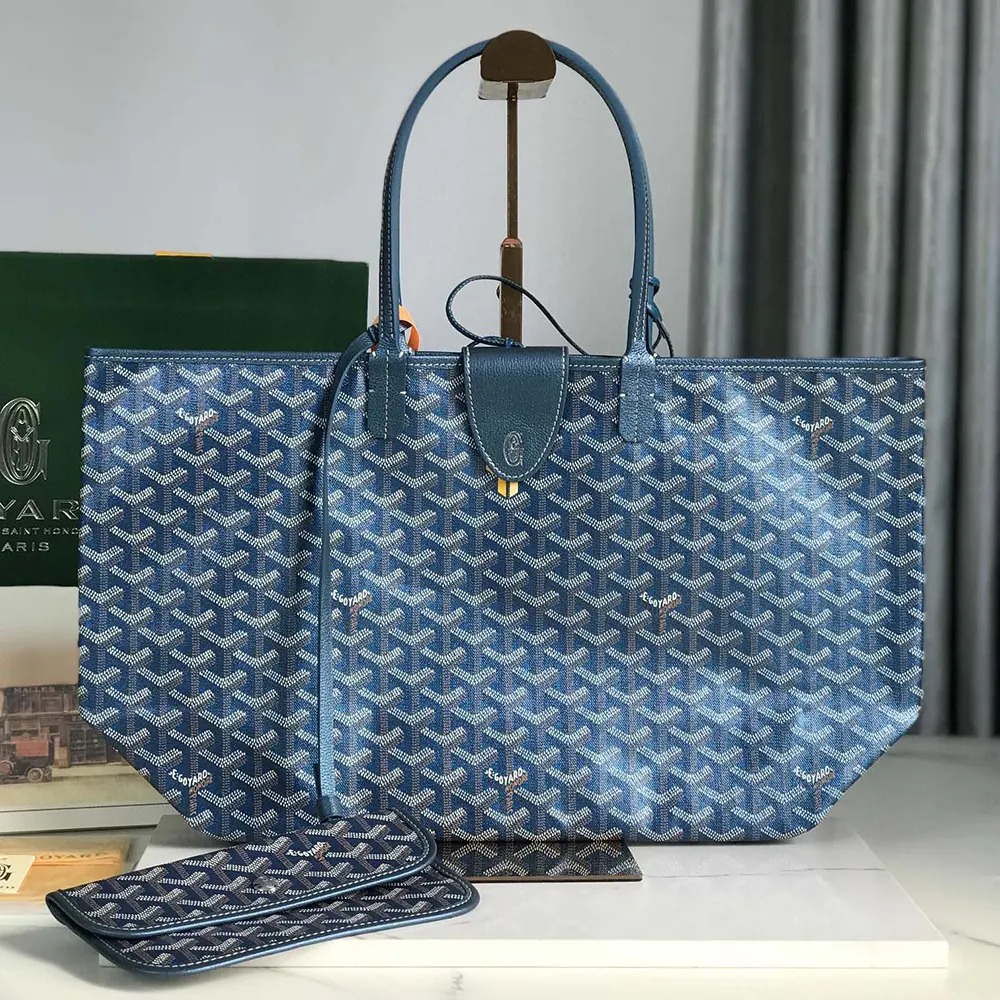 Goyard Unisex Saint Louis GM bag-Pearly Blue - image 4