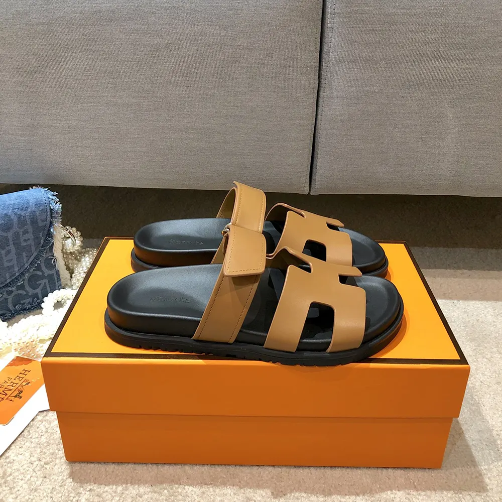 Hermes Unisex Chypre Sandal-Brown H222299ZvA3360 - image 7