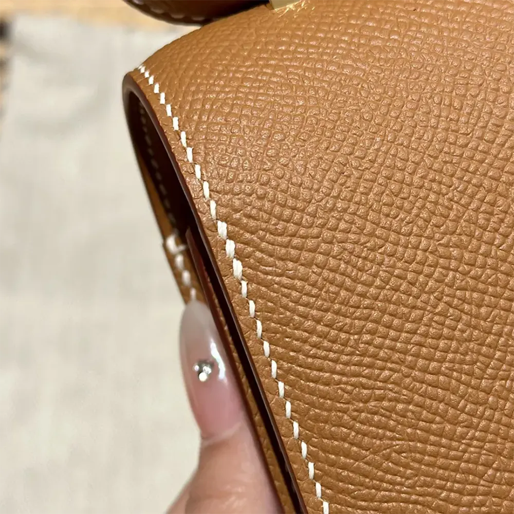 Hermes Women Constance 24 Bag Epsom Leather-Brown/Gold - image 9