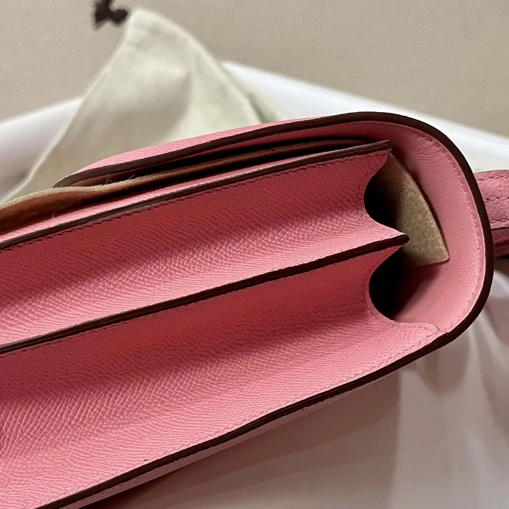 Hermes Women Constance 24 Bag Epsom Leather-Pink/Silver - image 6
