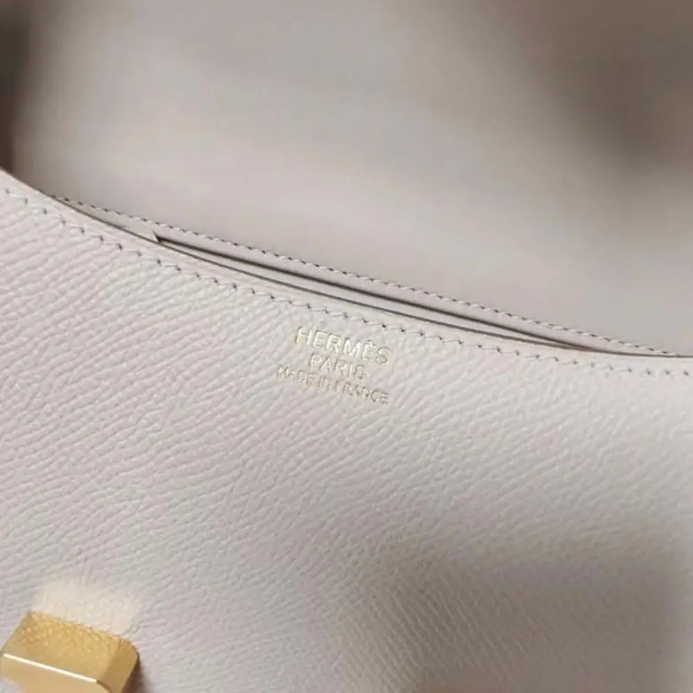 Hermes Women Constance 24 Bag Epsom Leather-White/Gold - image 11