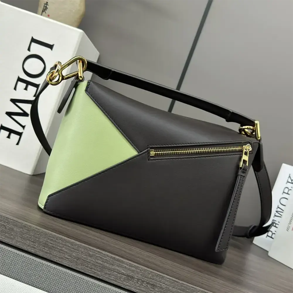 Loewe Unisex Small Puzzle Bag in Classic Calfskin and Suede - image 4