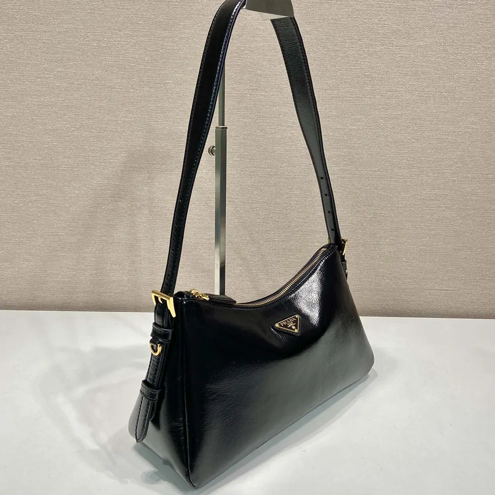 Prada Women Aimée Medium Naplak Leather Shoulder Bag - image 5