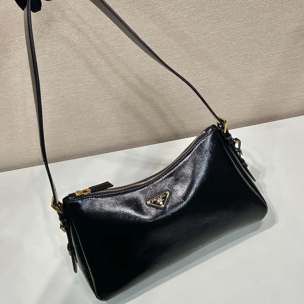 Prada Women Aimée Medium Naplak Leather Shoulder Bag - image 4