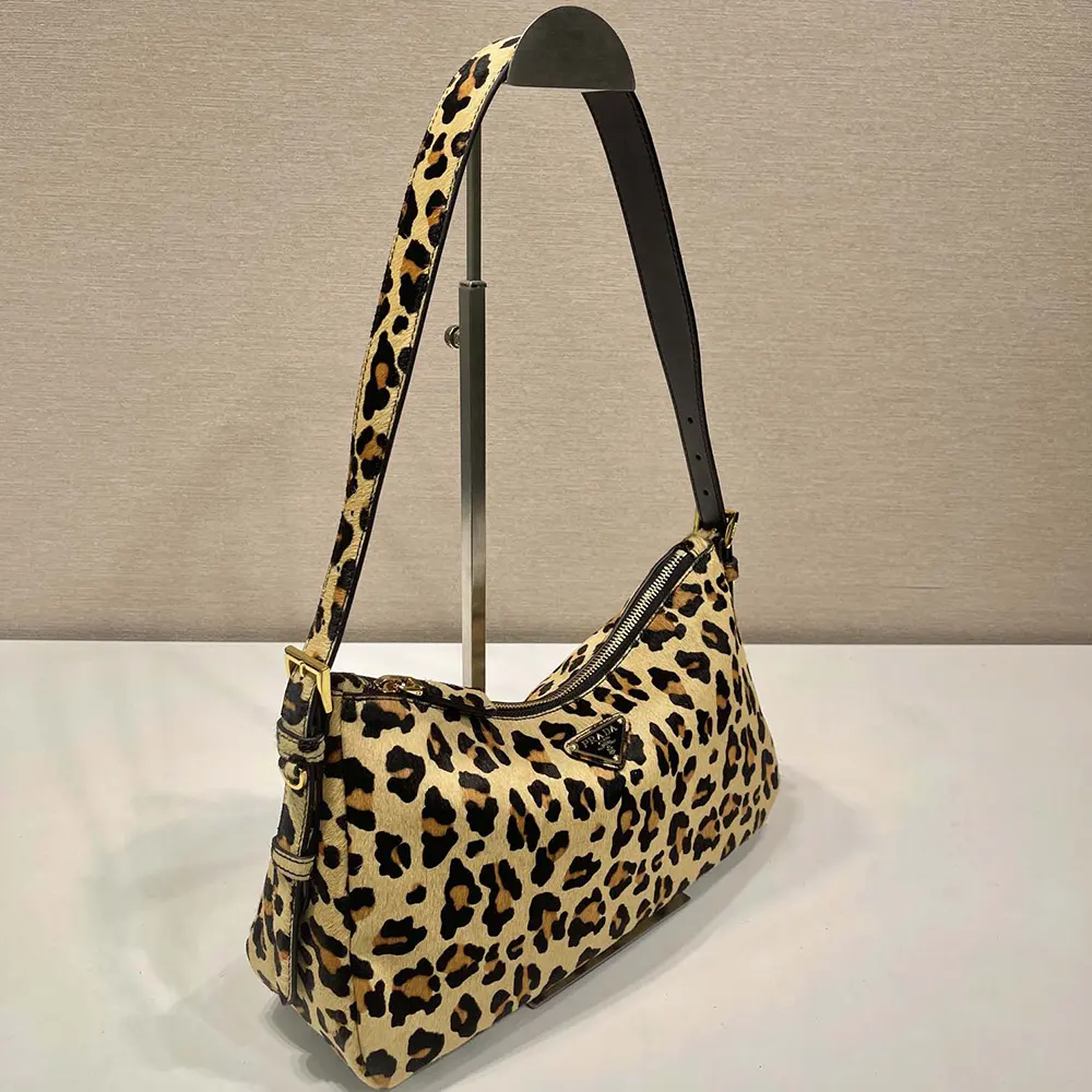 Prada Women Aimèe Medium Printed Leather Shoulder Bag - image 4