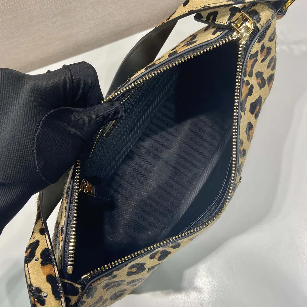 Prada Women Aimèe Medium Printed Leather Shoulder Bag - image 9
