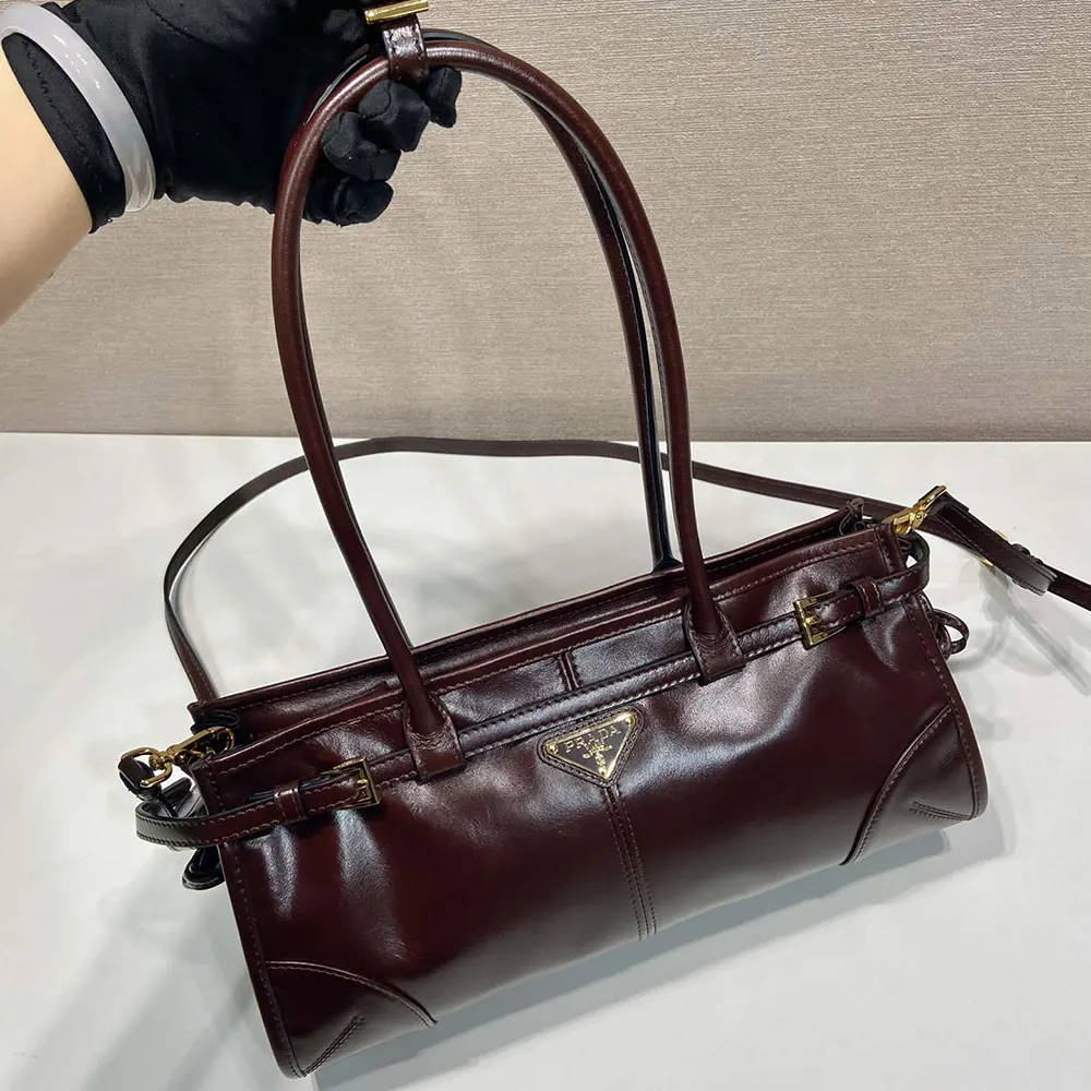 Prada Women Medium Leather Handbag - image 4