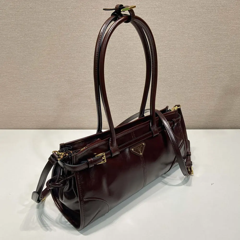 Prada Women Medium Leather Handbag - image 5