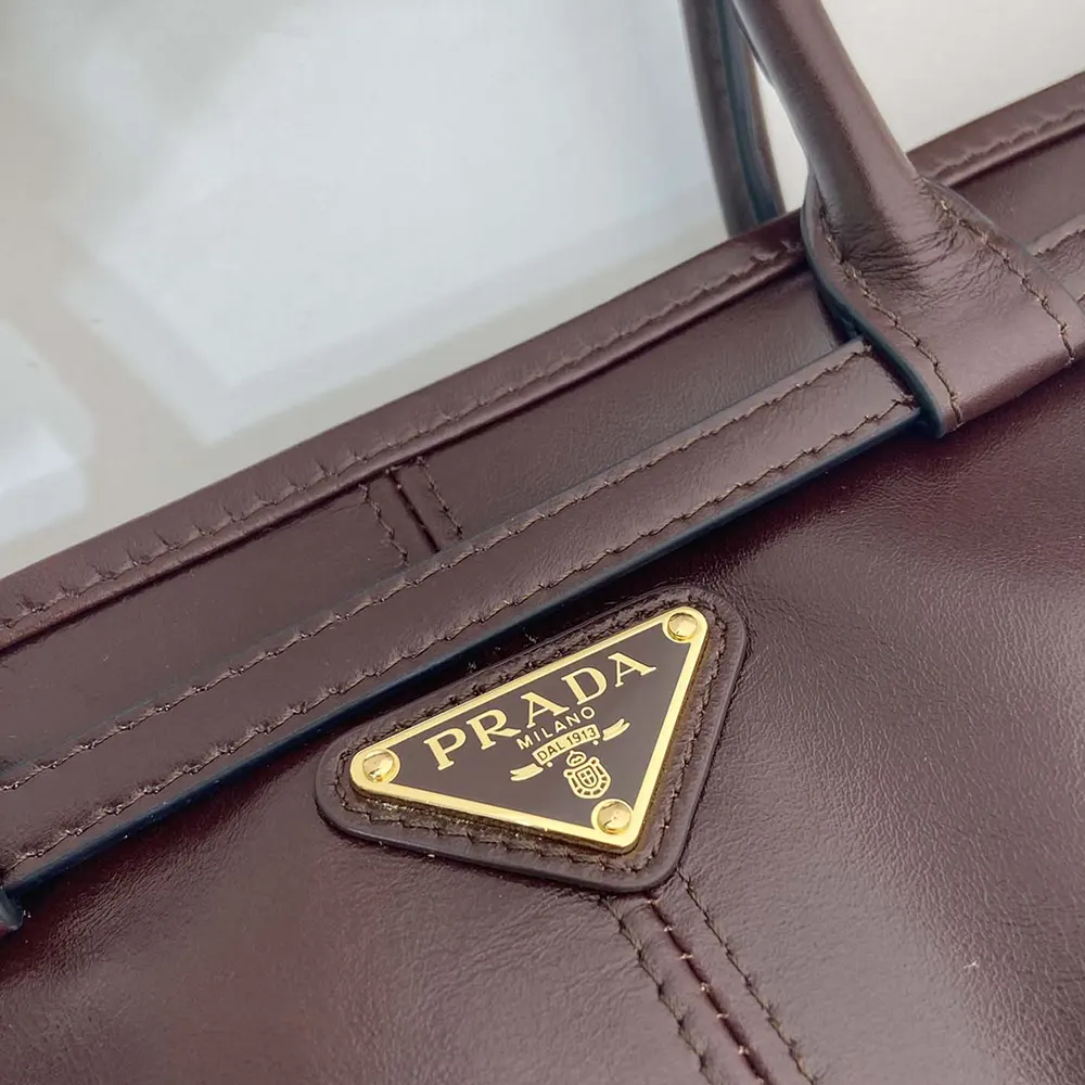 Prada Women Medium Leather Handbag - image 8